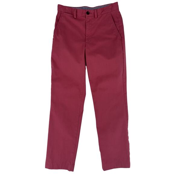 Brooks Brothers Clark Advantage Chino Pant 30x29 Salmon/Red Straight Fit Stretch - Picture 1 of 12